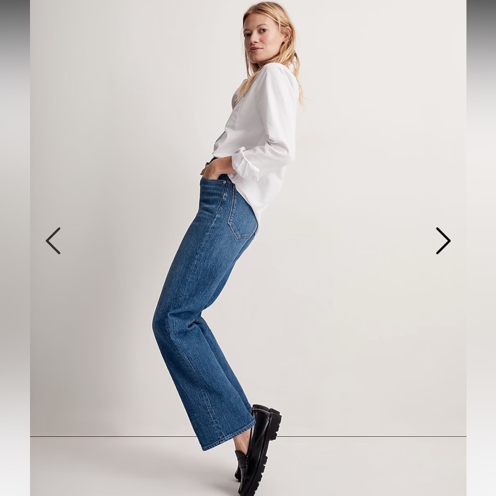 The Perfect Vintage Wide-Leg Jean in Leifland Wash